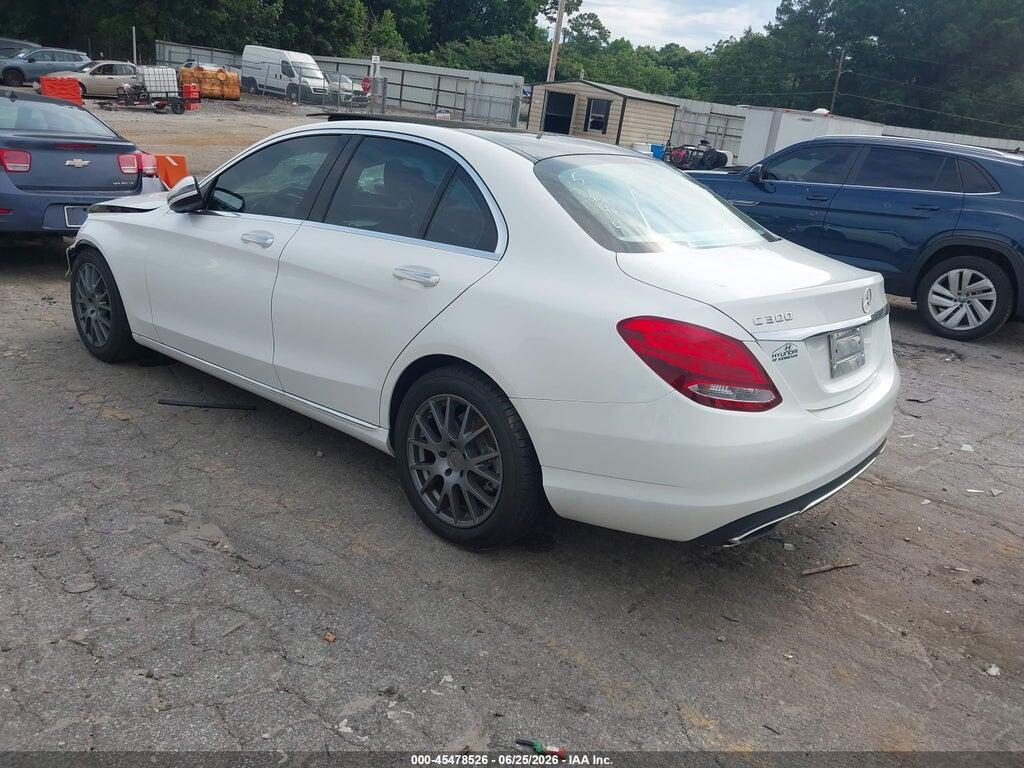 55SWF4JB5GU105644 2016 MERCEDES-BENZ C 300 photo no. 3