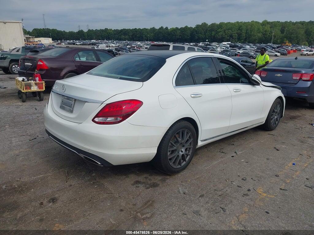 55SWF4JB5GU105644 2016 MERCEDES-BENZ C 300 photo no. 4