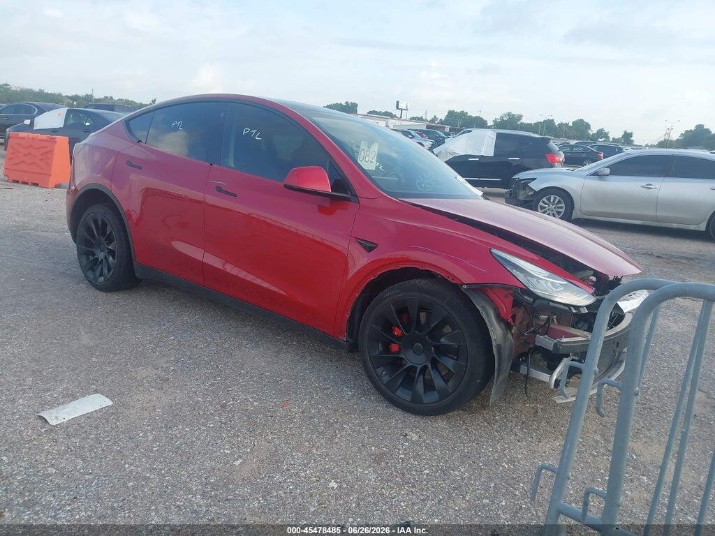 7SAYGDEE6NF395792 2022 TESLA MODEL Y photo no. 1