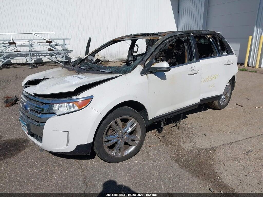 2FMDK4KC6DBC37022 2013 FORD EDGE photo no. 2