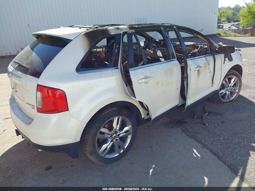 2FMDK4KC6DBC37022 2013 FORD EDGE photo no. 4