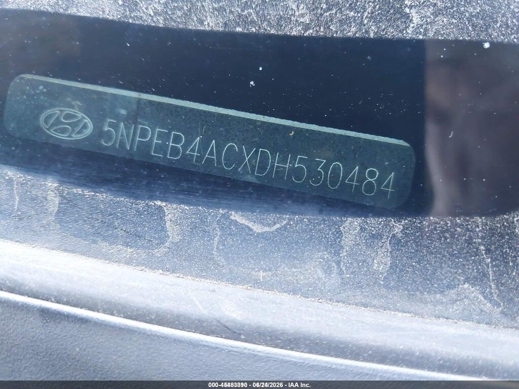 5NPEB4ACXDH530484 2013 HYUNDAI SONATA photo no. 12