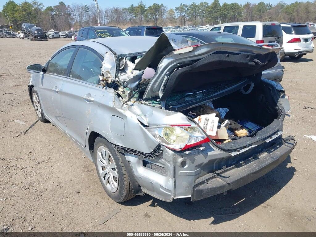 5NPEB4ACXDH530484 2013 HYUNDAI SONATA photo no. 3