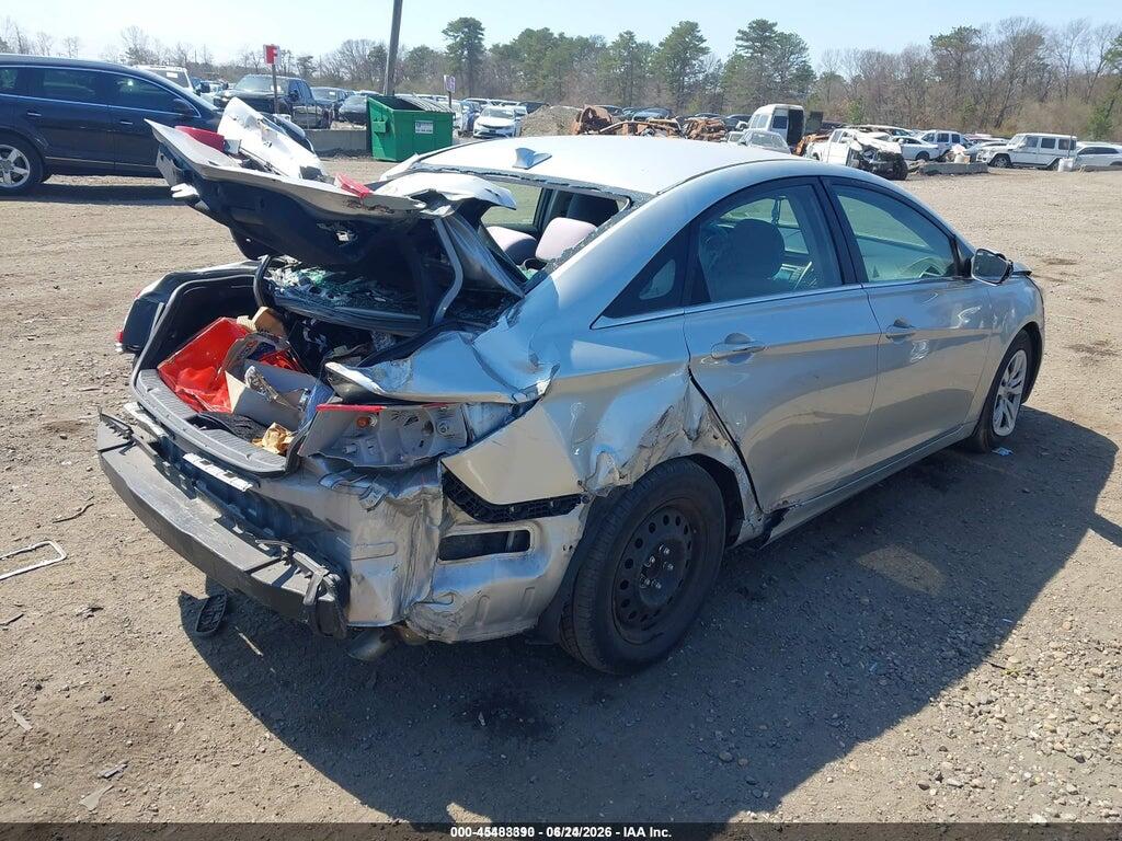5NPEB4ACXDH530484 2013 HYUNDAI SONATA photo no. 4