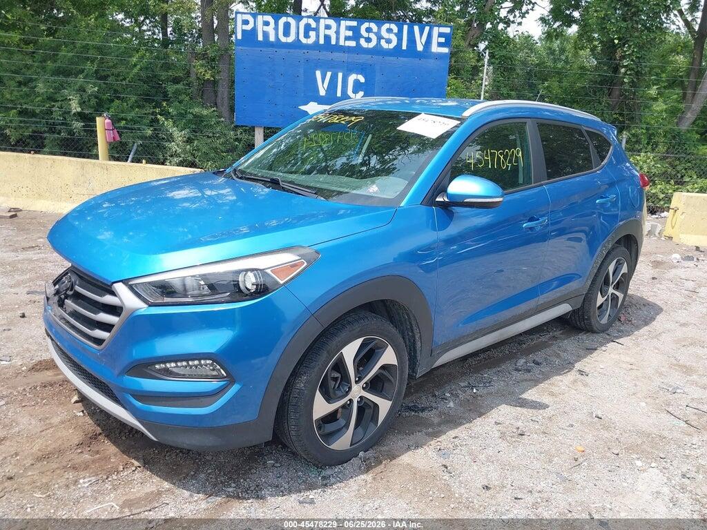 KM8J3CA24HU492948 2017 HYUNDAI TUCSON photo no. 2