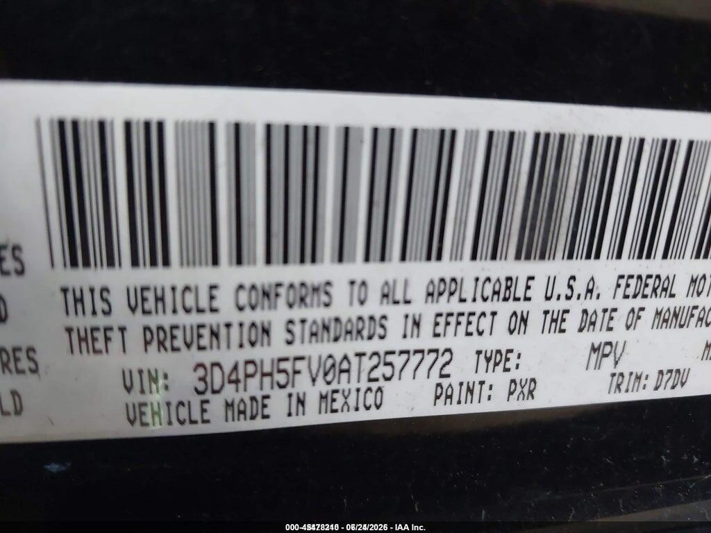 3D4PH5FV0AT257772 2010 DODGE JOURNEY photo no. 9