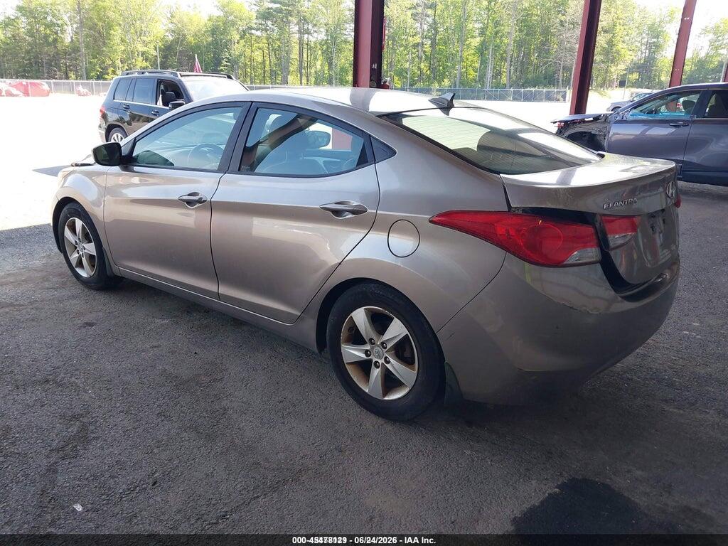 5NPDH4AE0CH092259 2012 HYUNDAI ELANTRA photo no. 3