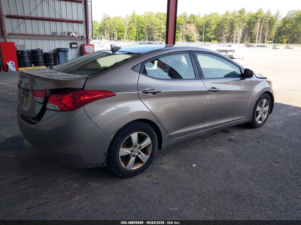 5NPDH4AE0CH092259 2012 HYUNDAI ELANTRA photo no. 4