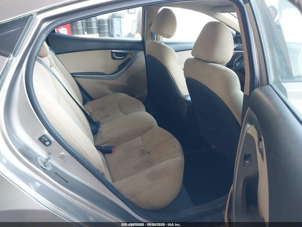 5NPDH4AE0CH092259 2012 HYUNDAI ELANTRA photo no. 8