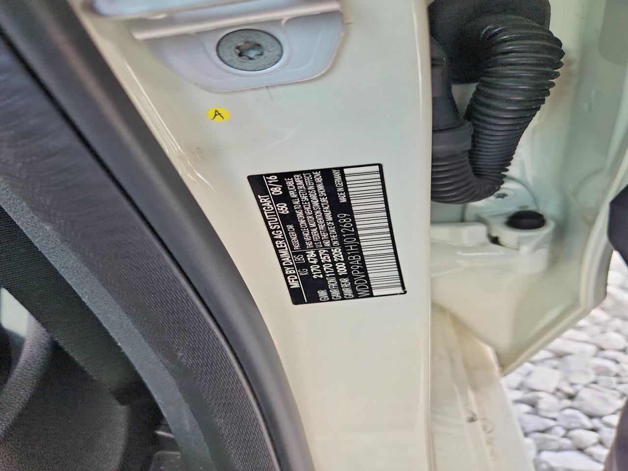 2017 MERCEDES-BENZ B 250E — Фото 12 из 12