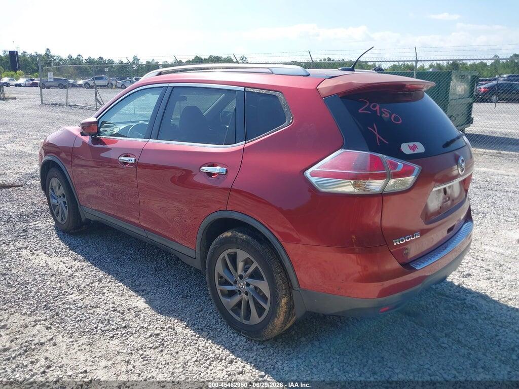 KNMAT2MT0GP701392 2016 NISSAN ROGUE photo no. 3