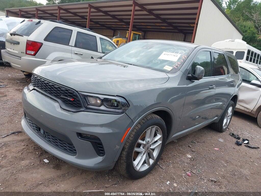1C4RDJDG2NC132742 2022 DODGE DURANGO photo no. 2