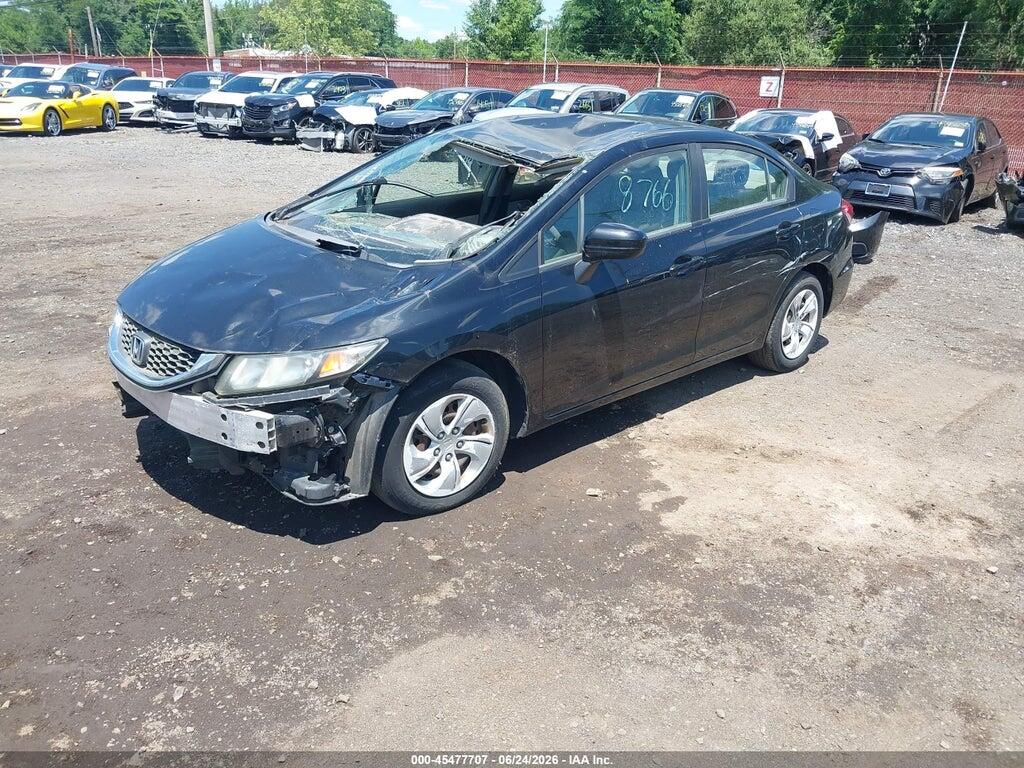 19XFB2F55EE258855 2014 HONDA CIVIC photo no. 2