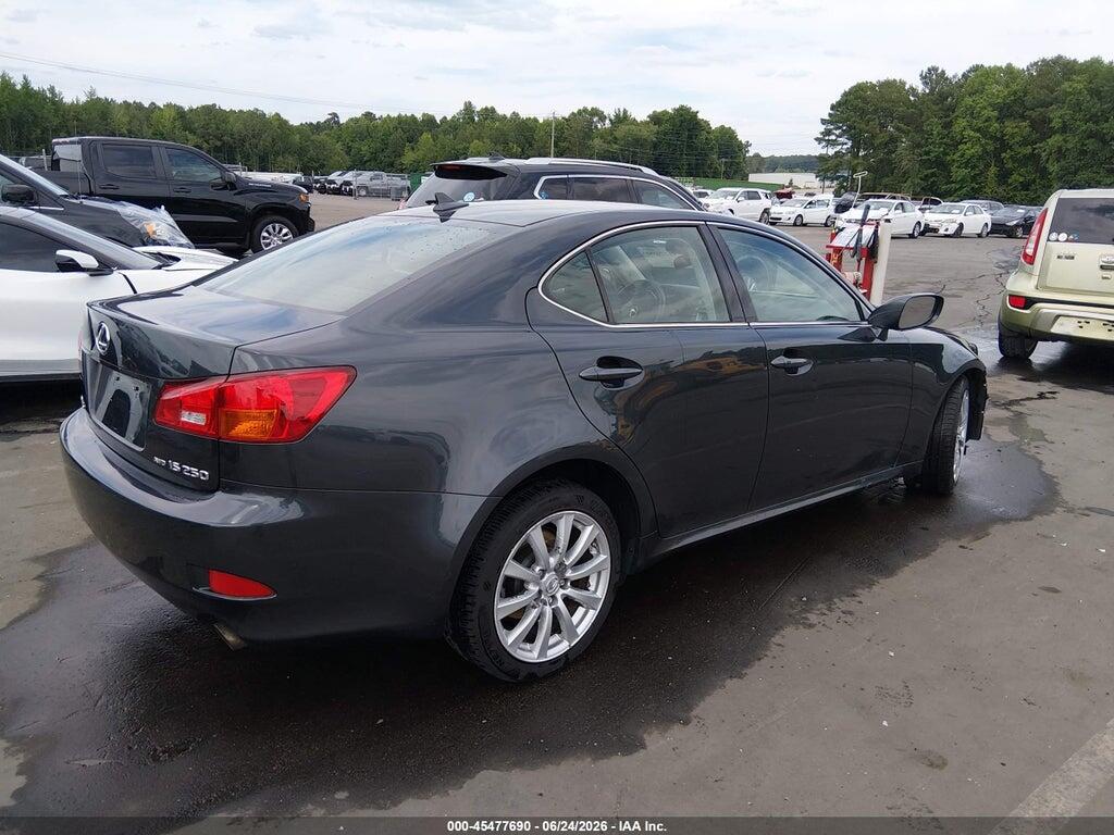 JTHCK262985023379 2008 LEXUS IS 250 photo no. 4