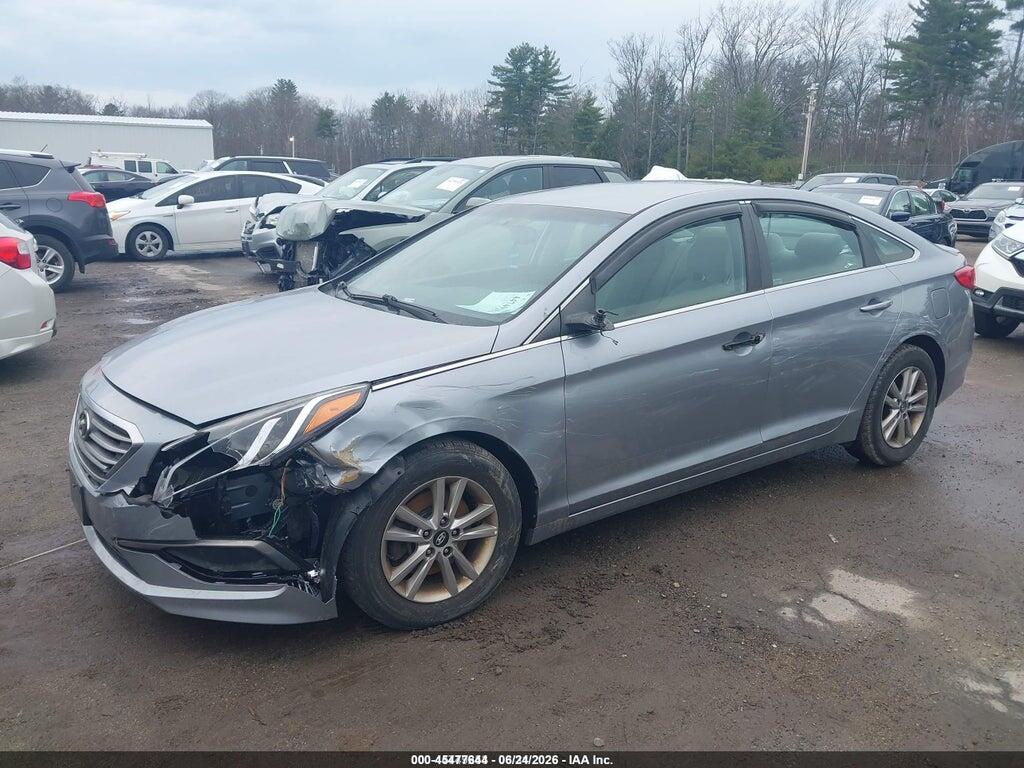 5NPE24AF0GH359601 2016 HYUNDAI SONATA photo no. 2