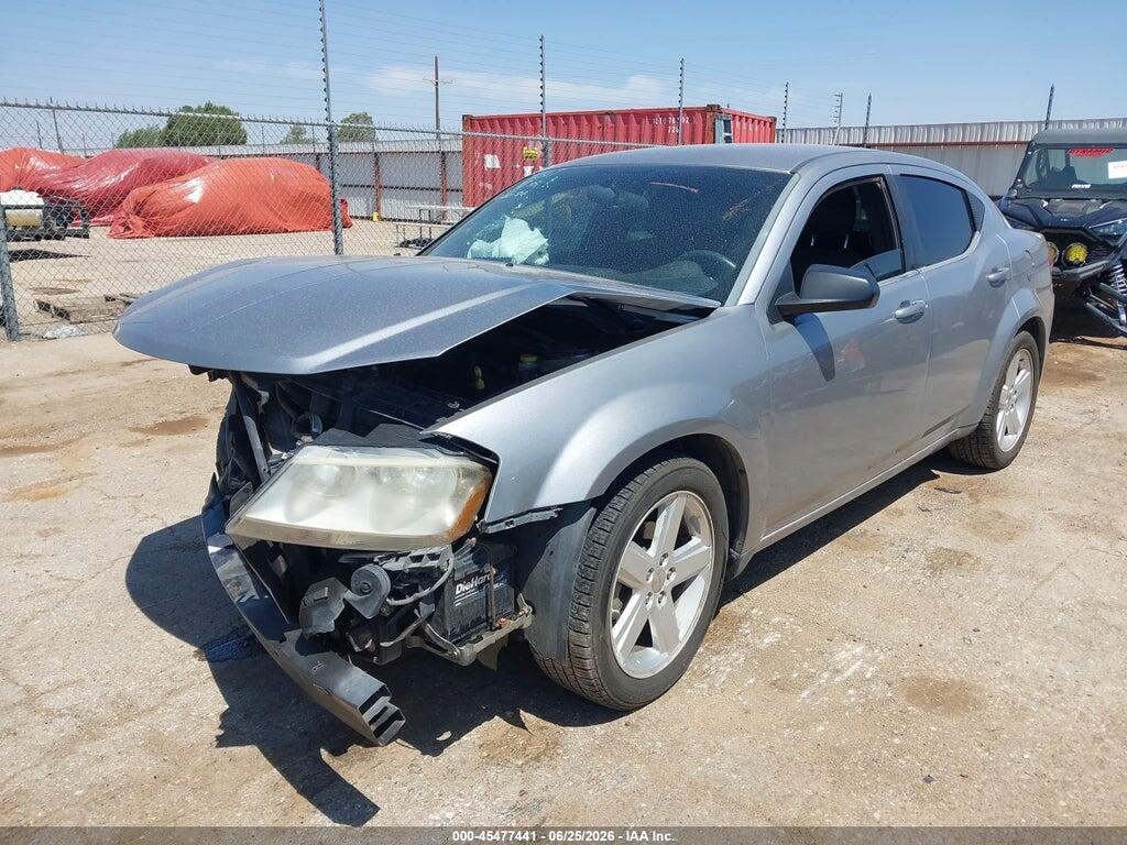 1C3CDZAB0DN530701 2013 DODGE AVENGER photo no. 2