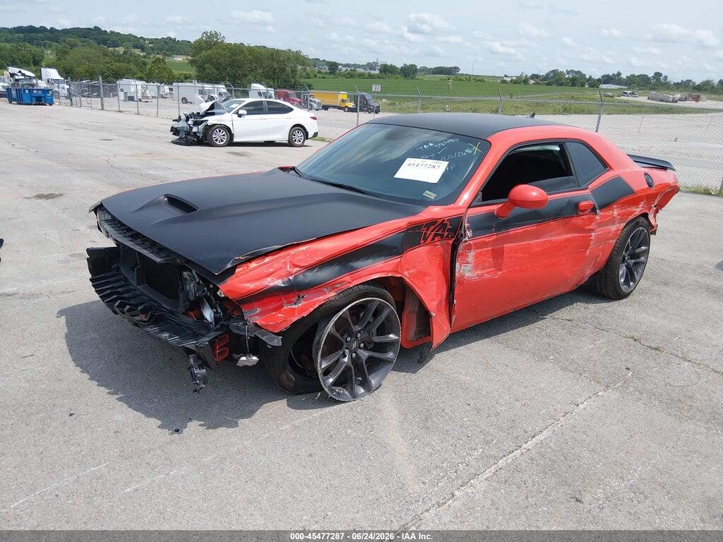 2C3CDZBT8NH142861 2022 DODGE CHALLENGER photo no. 2