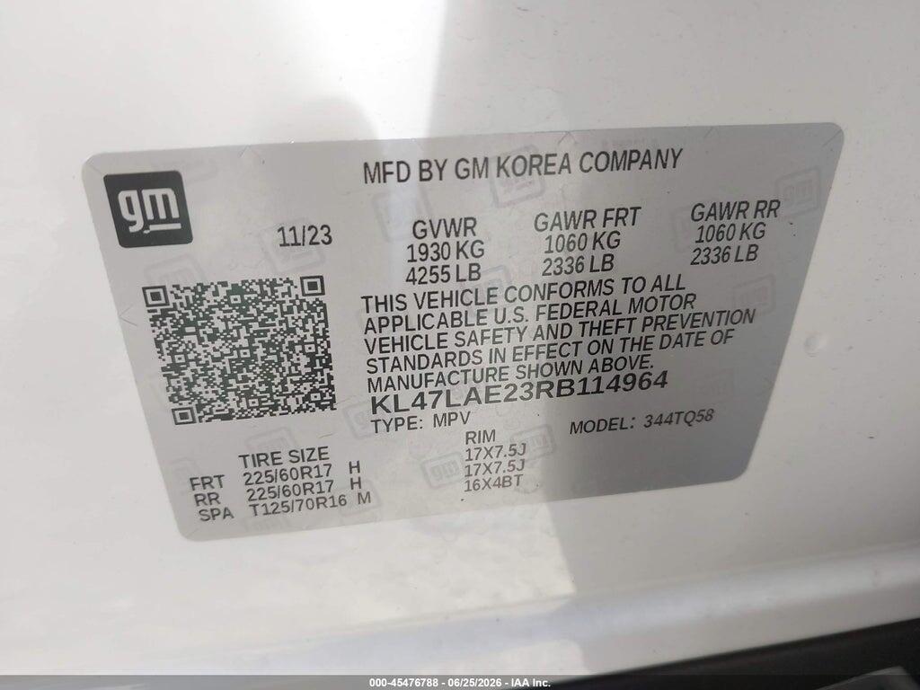 KL47LAE23RB114964 2024 BUICK ENVISTA photo no. 9