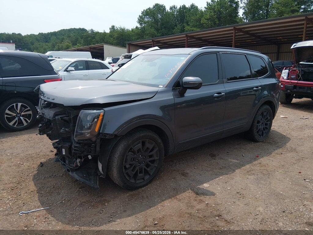 5XYP3DHC0MG107075 2021 KIA TELLURIDE photo no. 2