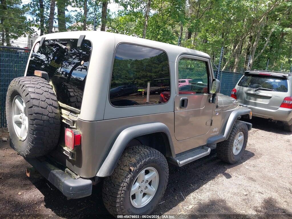 1J4FA49S33P332653 2003 JEEP WRANGLER photo no. 4