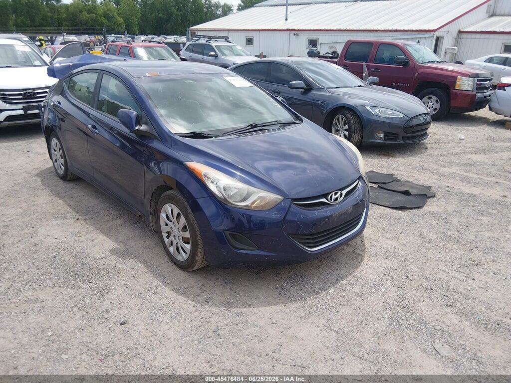 5NPDH4AE4CH108852 2012 HYUNDAI ELANTRA photo no. 1