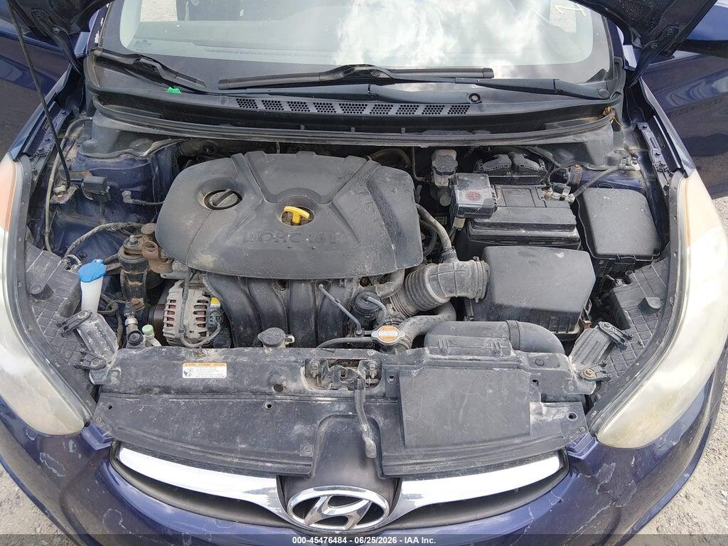 5NPDH4AE4CH108852 2012 HYUNDAI ELANTRA photo no. 10