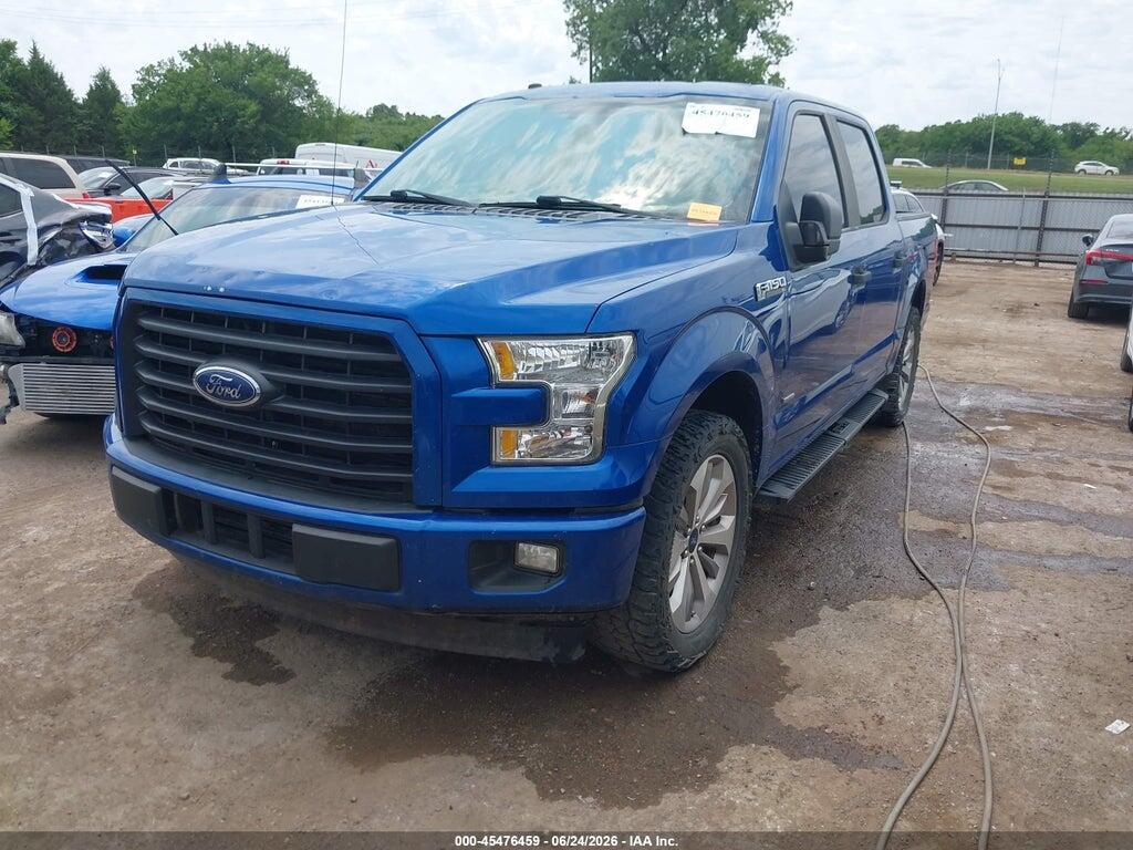 1FTEW1CP1HKE14083 2017 FORD F-150 photo no. 2