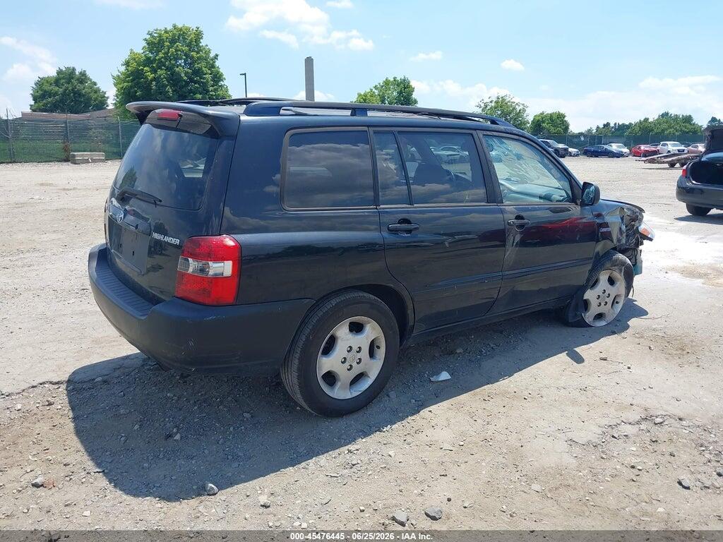 JTEEP21A740056510 2004 TOYOTA HIGHLANDER photo no. 4