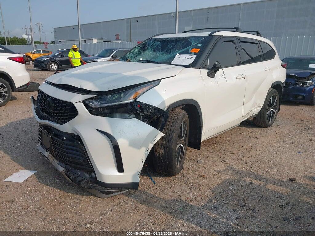 5TDJZRAH4MS077993 2021 TOYOTA HIGHLANDER photo no. 2
