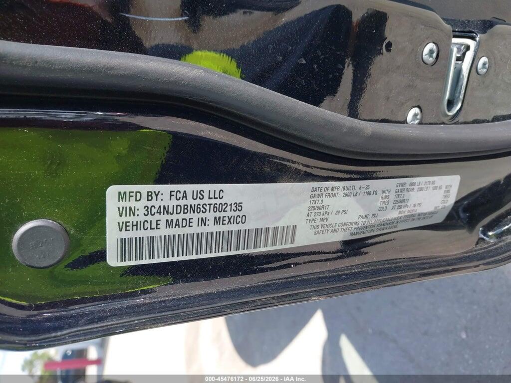 3C4NJDBN6ST602135 2025 JEEP COMPASS photo no. 9