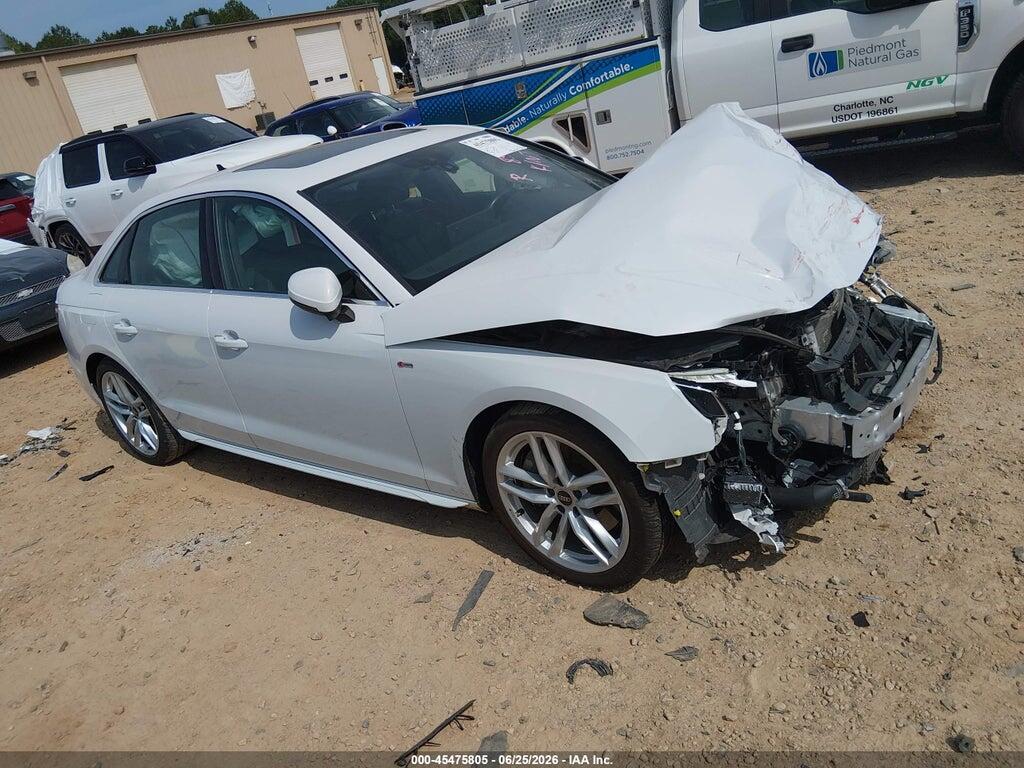 WAUEAAF41NN008599 2022 AUDI A4 photo no. 1