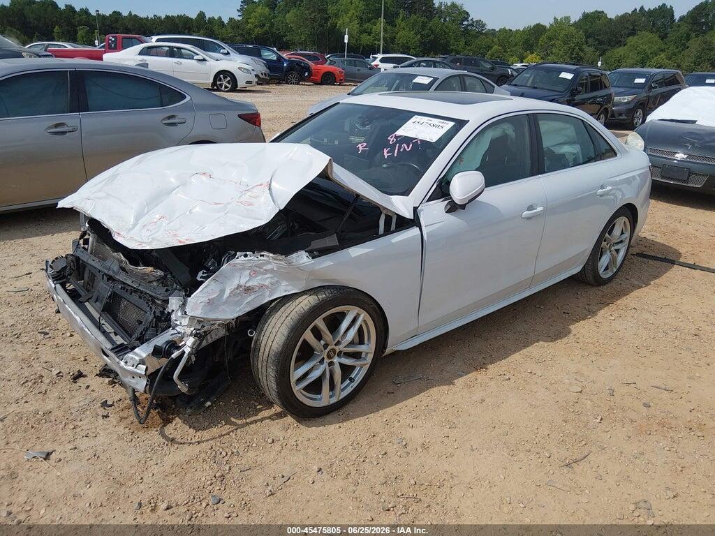 WAUEAAF41NN008599 2022 AUDI A4 photo no. 2