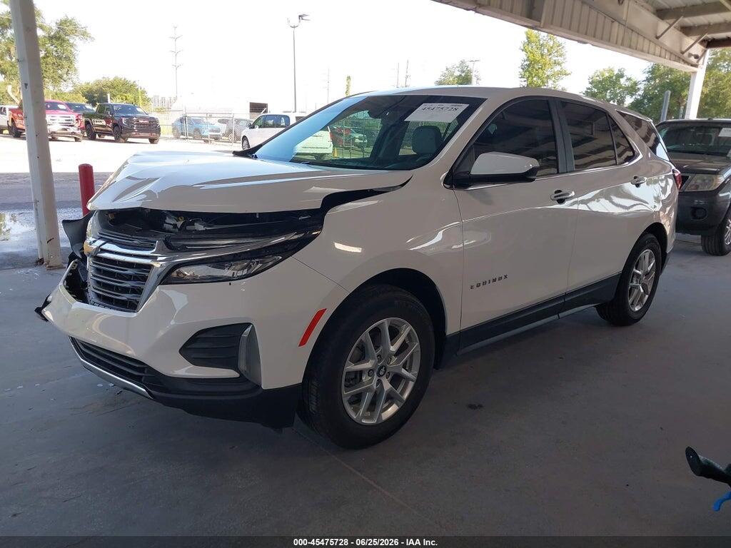 3GNAXKEV8NL132098 2022 CHEVROLET EQUINOX photo no. 2