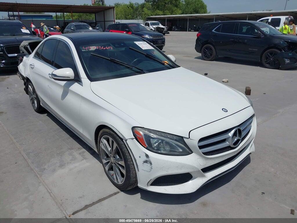 55SWF4JB7GU154473 2016 MERCEDES-BENZ C 300 photo no. 1