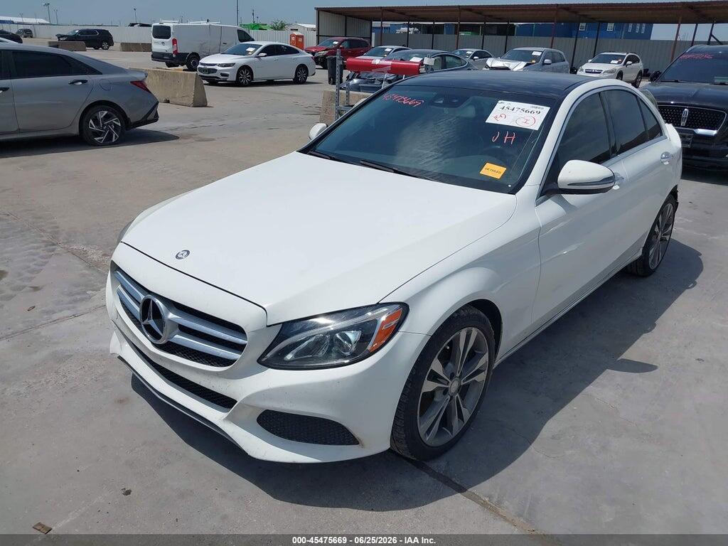 55SWF4JB7GU154473 2016 MERCEDES-BENZ C 300 photo no. 2