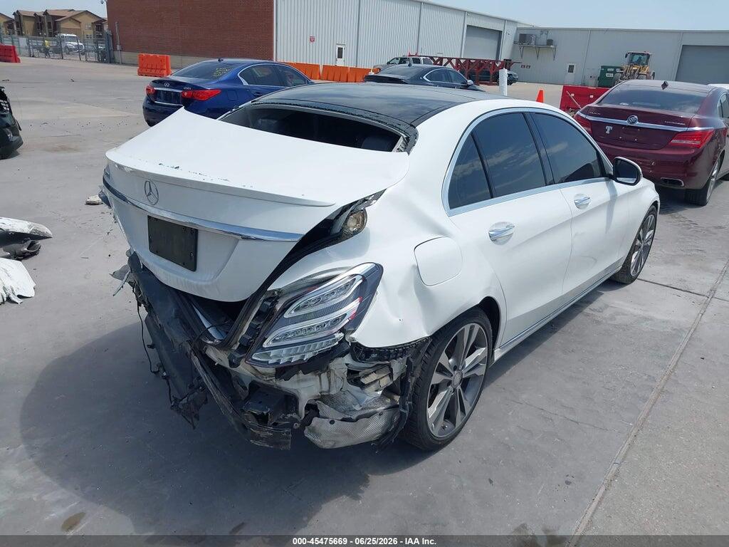 55SWF4JB7GU154473 2016 MERCEDES-BENZ C 300 photo no. 4