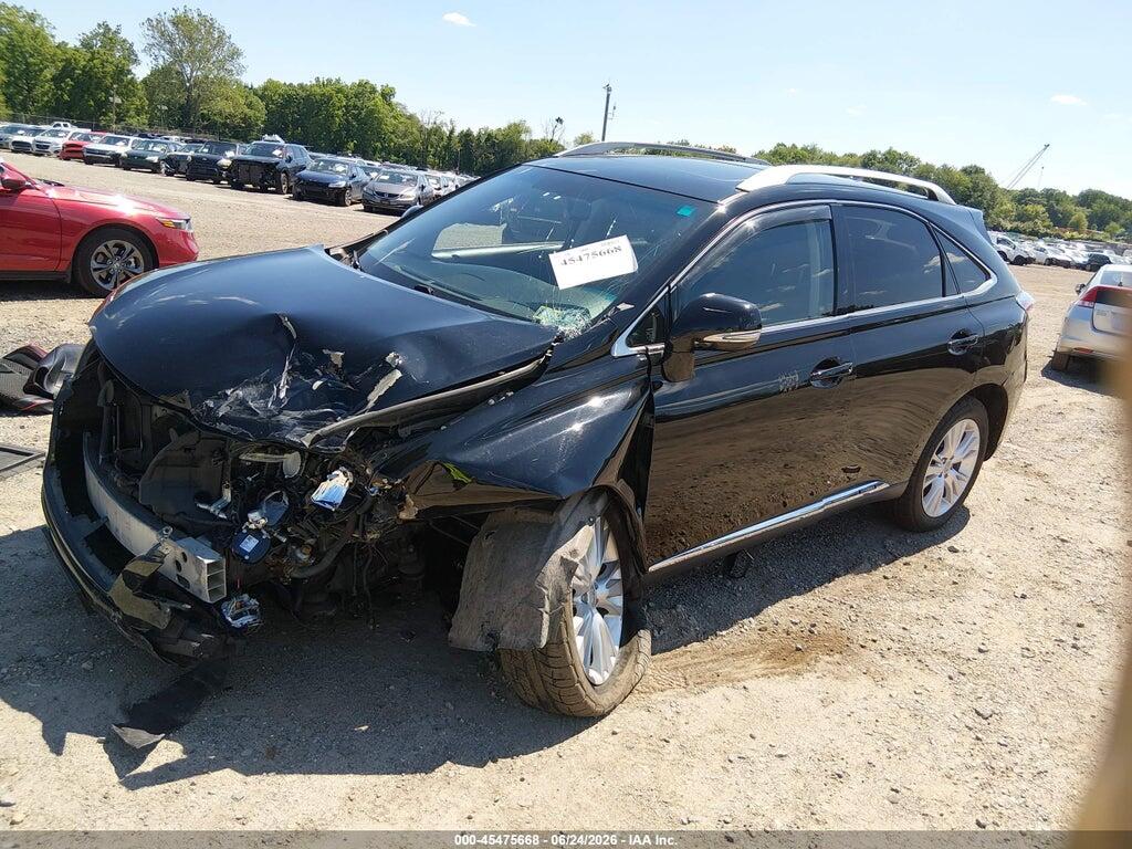 JTJBC1BA8A2405456 2010 LEXUS RX 450H photo no. 2