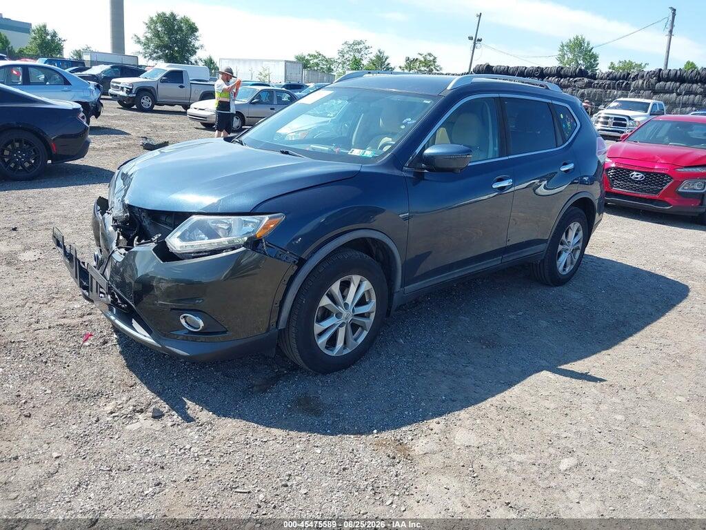 KNMAT2MV7GP704811 2016 NISSAN ROGUE photo no. 2