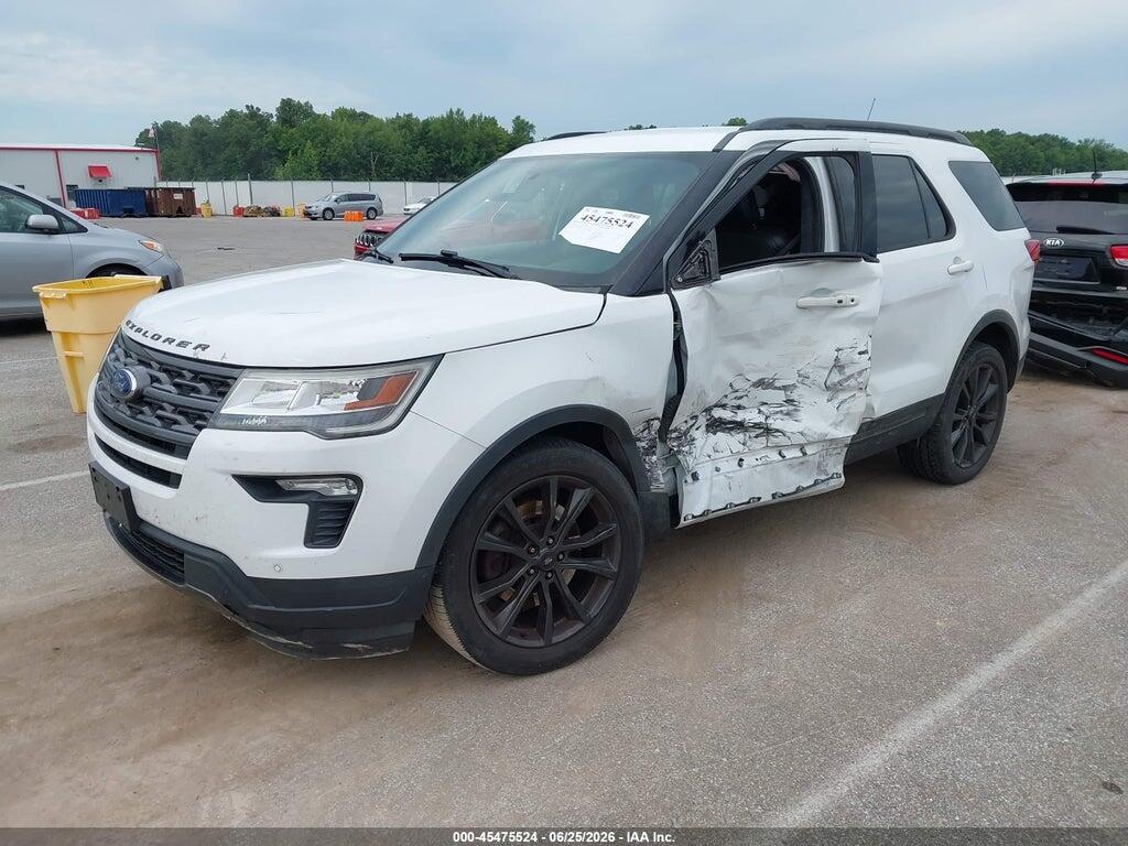 1FM5K8D89JGB53477 2018 FORD EXPLORER photo no. 2