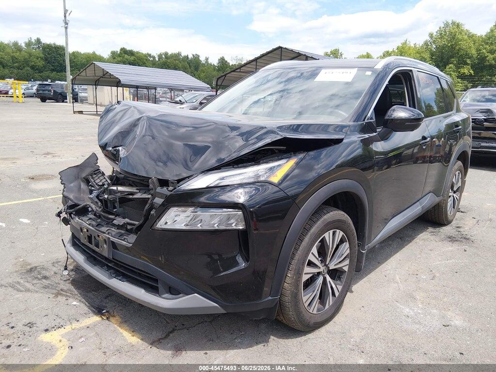 5N1AT3BB2MC677689 2021 NISSAN ROGUE photo no. 2