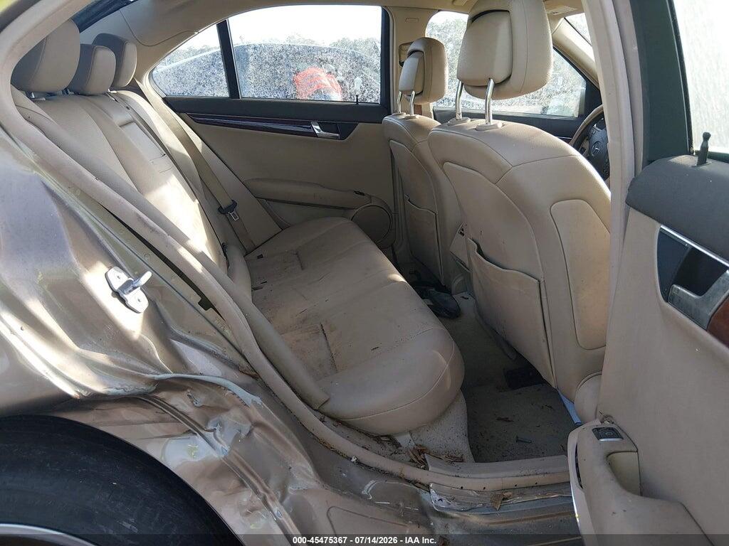 WDDGF5EB2BA466455 2011 MERCEDES-BENZ C photo no. 8