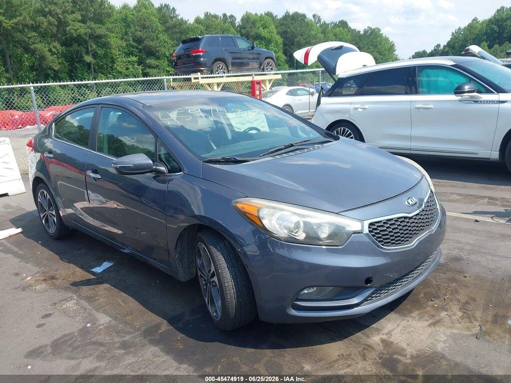 KNAFZ4A85E5067289 2014 KIA FORTE photo no. 1