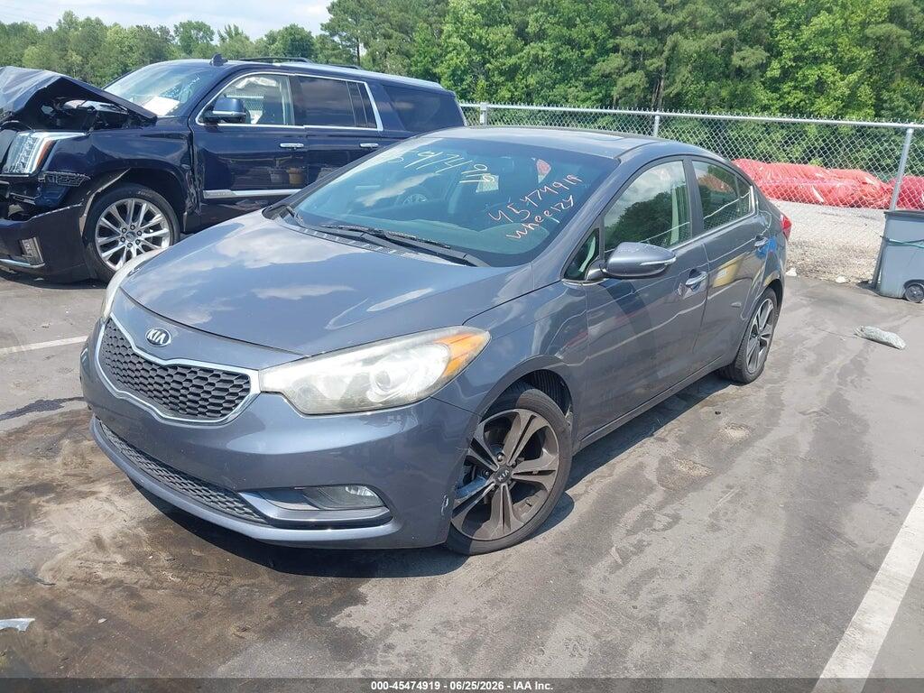 KNAFZ4A85E5067289 2014 KIA FORTE photo no. 2