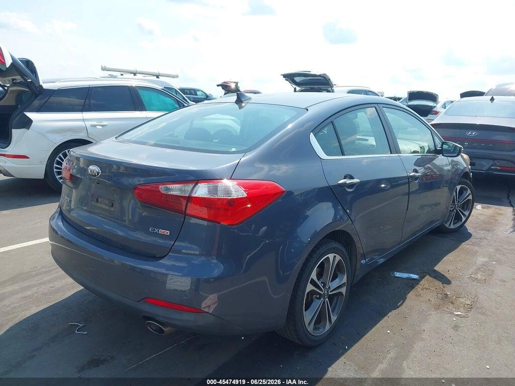 KNAFZ4A85E5067289 2014 KIA FORTE photo no. 3