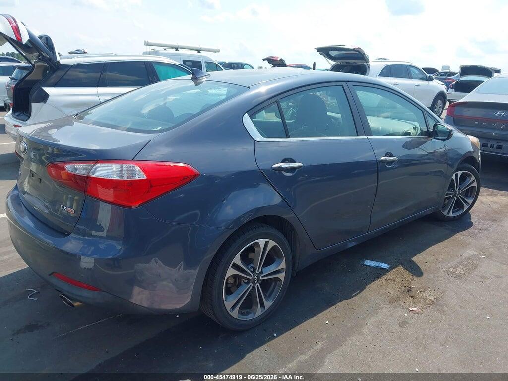 KNAFZ4A85E5067289 2014 KIA FORTE photo no. 4
