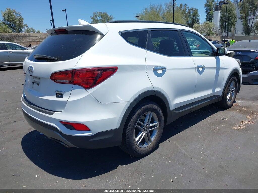 5NMZU3LB9HH034153 2017 HYUNDAI SANTA FE SPORT photo no. 4
