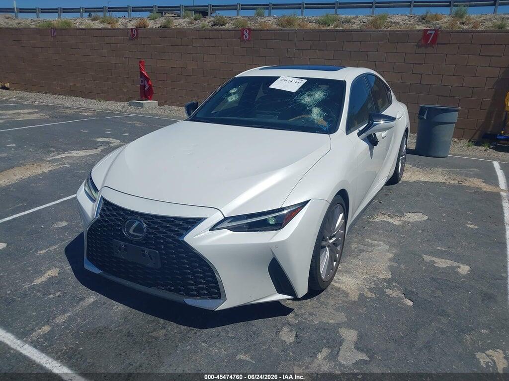 JTHDA1D27N5120936 2022 LEXUS IS 300 photo no. 2