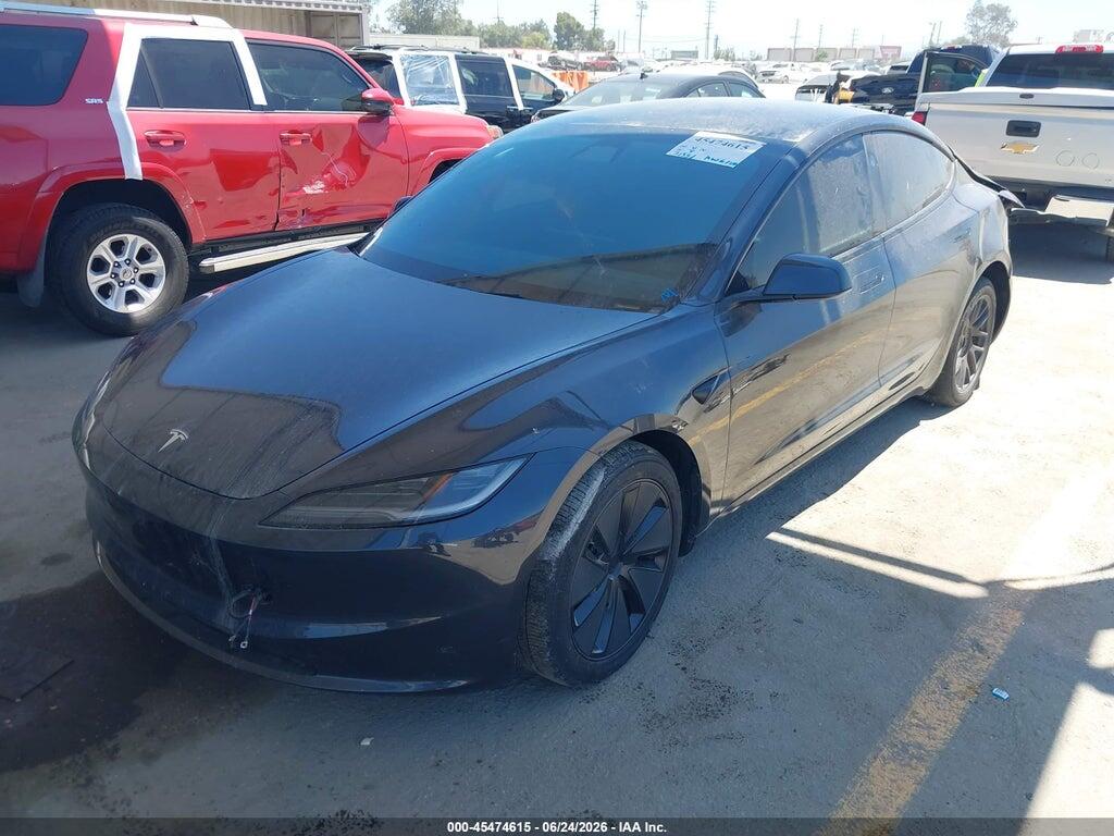 5YJ3E1EA0SF969470 2025 TESLA MODEL 3 photo no. 2