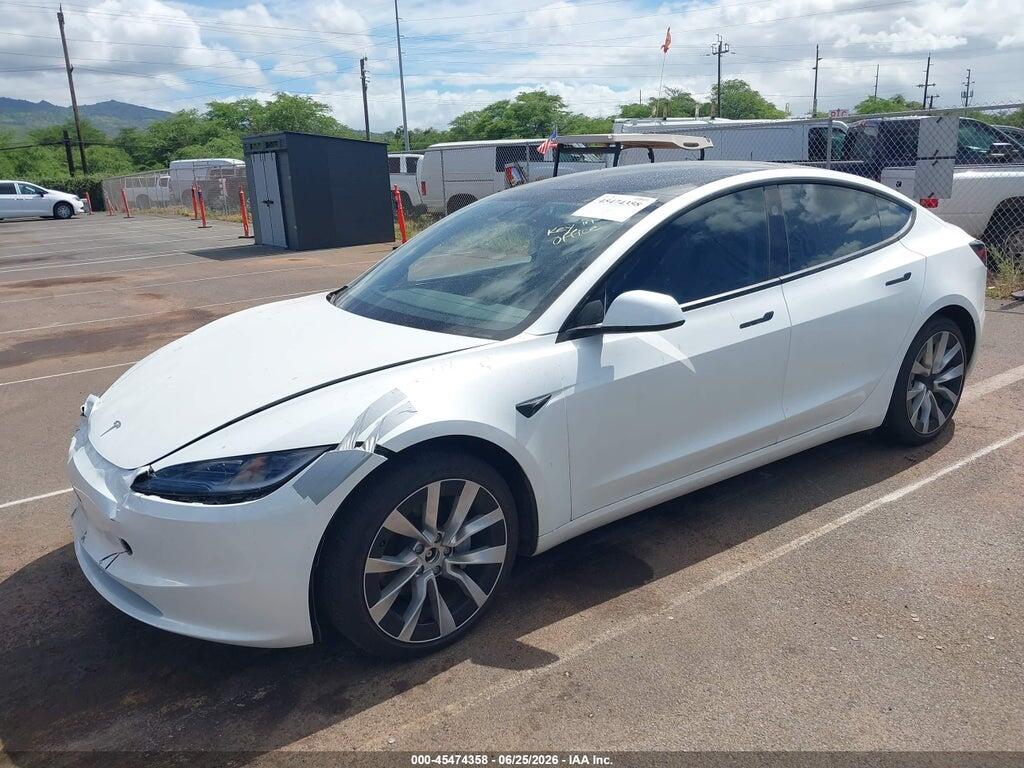 5YJ3E1EB3SF049096 2025 TESLA MODEL 3 photo no. 2