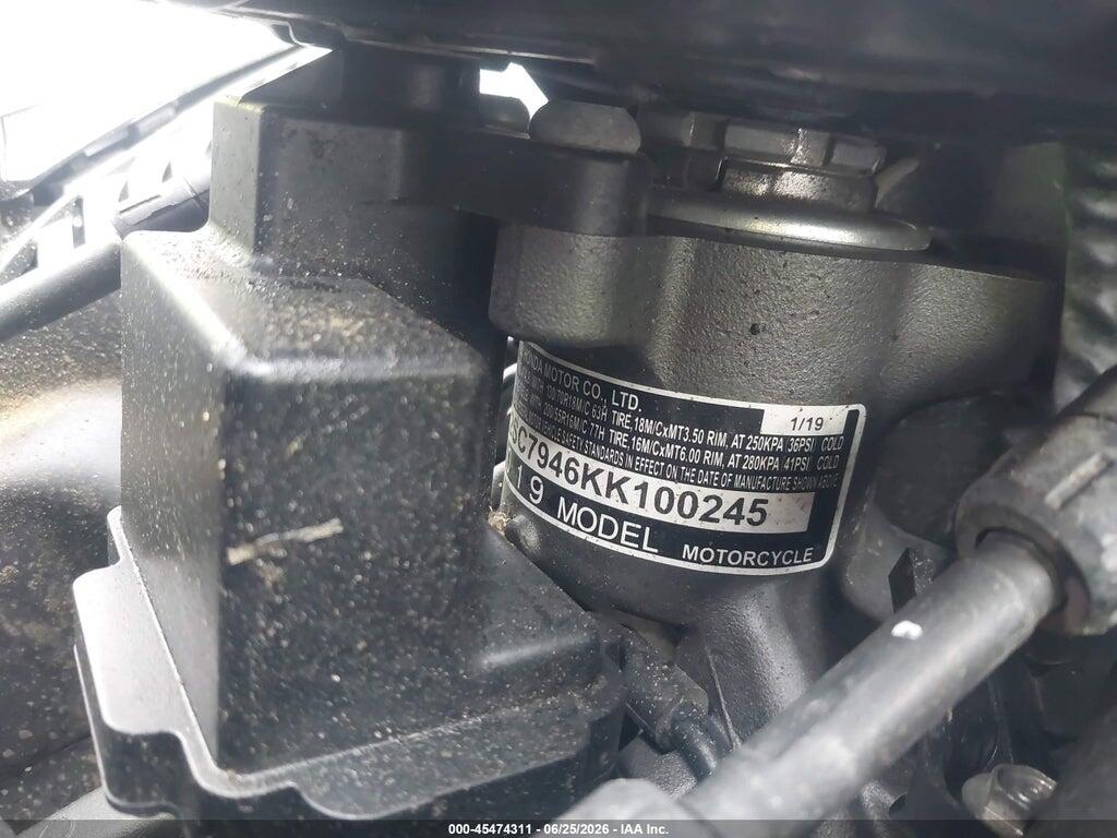 JH2SC7946KK100245 2019 HONDA GL1800 photo no. 10